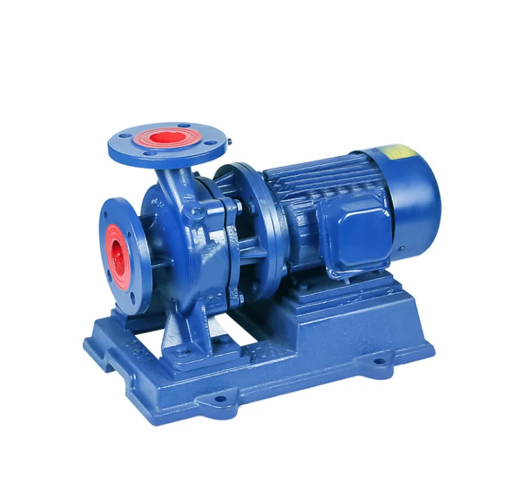 Horizontal pipeline centrifugal pump stainless steel wear-resistant direct-coupled pump