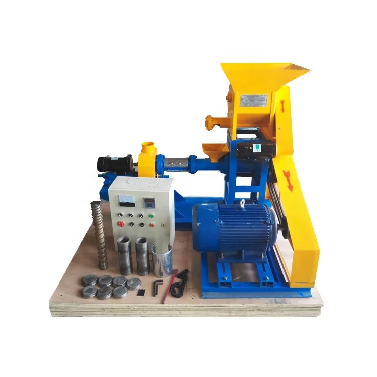 Small-sized Aquaculture Industry Fish floating Feed Pellet machine