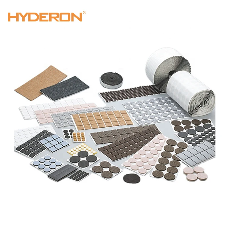 Лидер продаж, сверхпрочные самоклеящиеся Фетровые Подкладки для мебели, Войлочные подкладки для мебели, стула