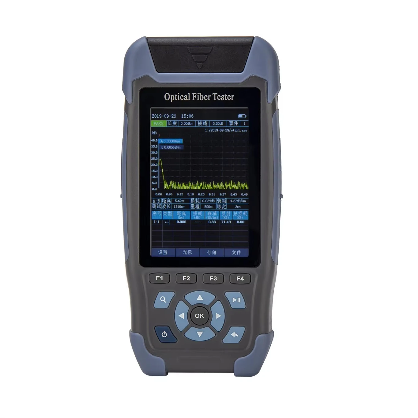 Волоконно-оптический OTDR NK3200D 1310/1550 нм Мини Тестер Волоконно-Оптического Оборудования nk3200