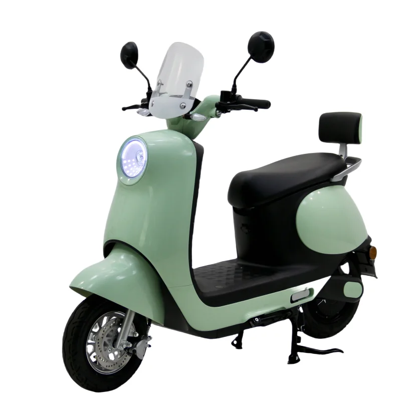 2024 Best Selling 1000W 72V20AH Two Wheel 10 Inch Front and Rear Disc Brake Electric Moped