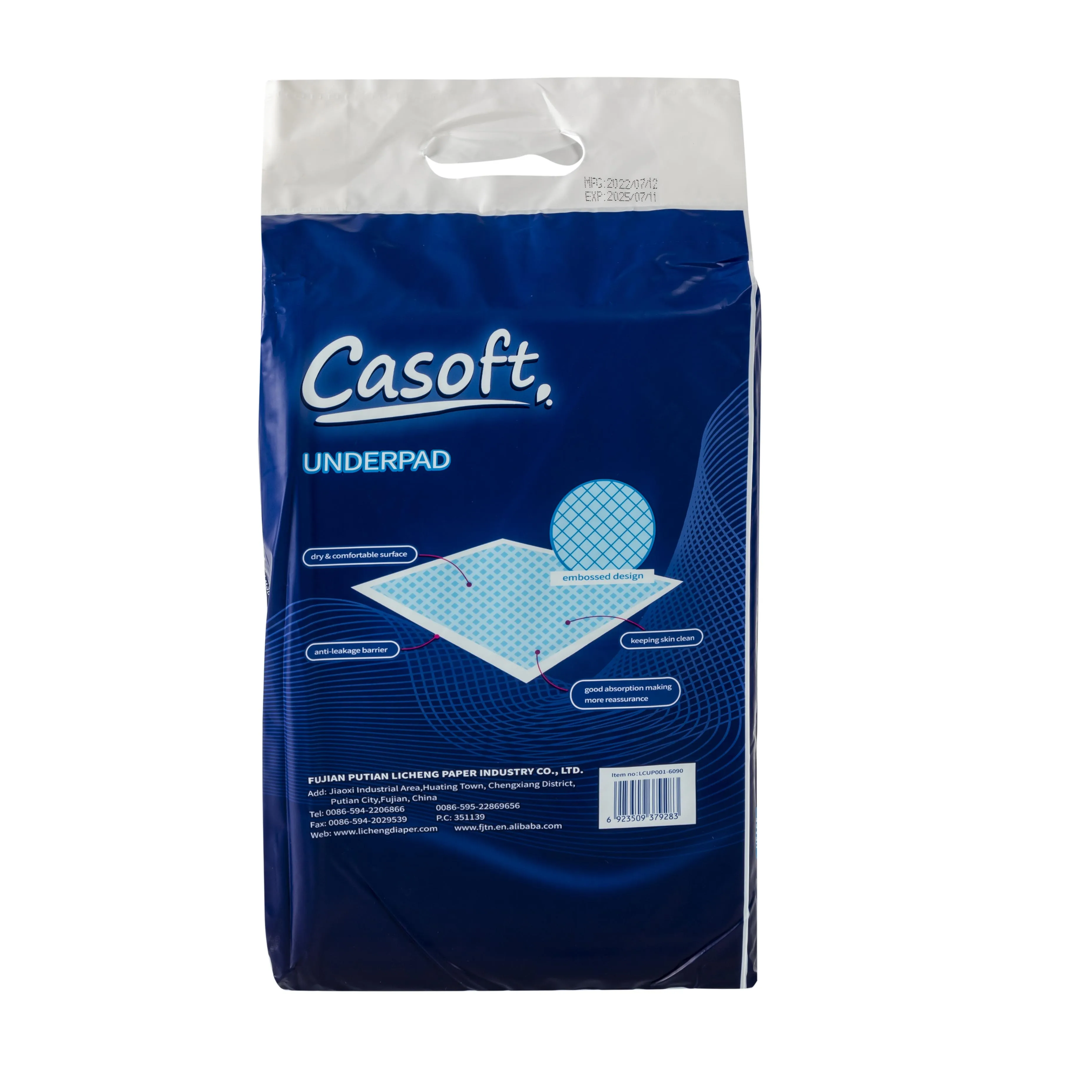 Disposable underpad 60 x 90 waterproof adult underpad medical absorbent non woven high quality disposable underpad