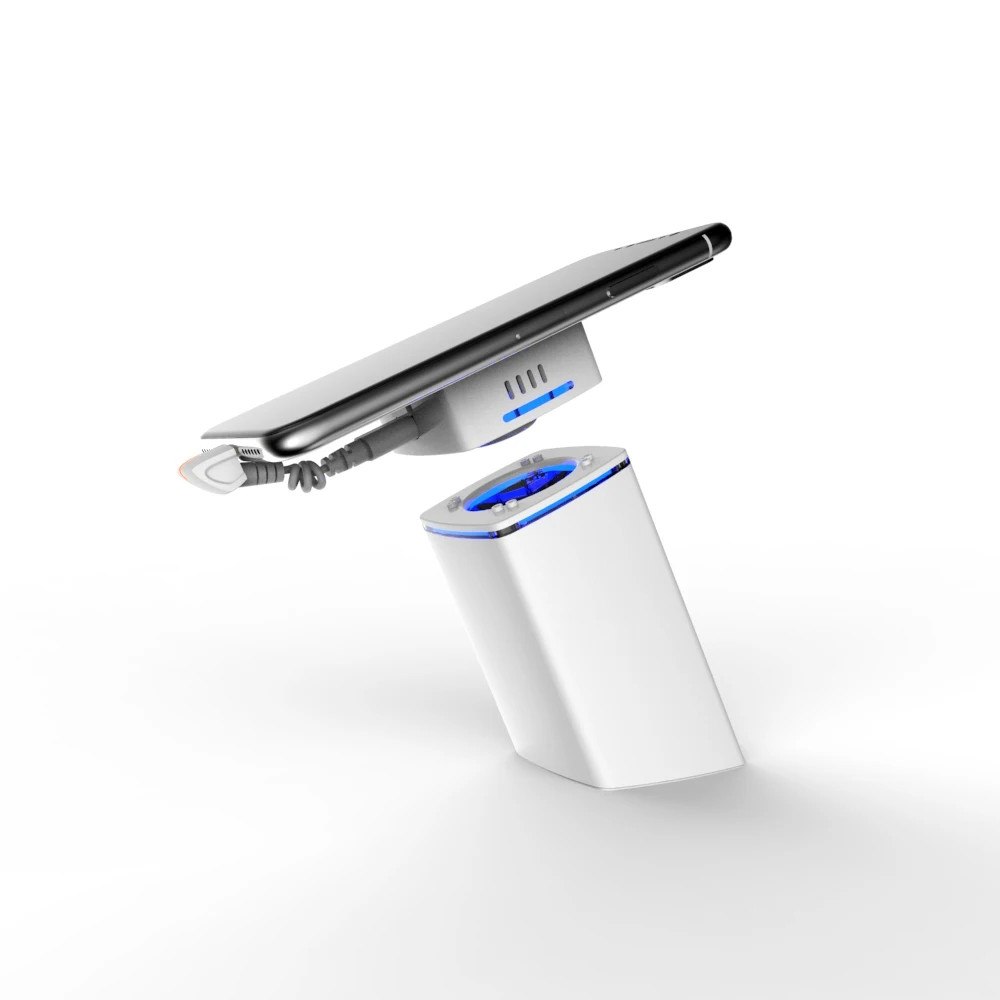 A100-R wireless security stand for phone anti theft alarm holder charge display system