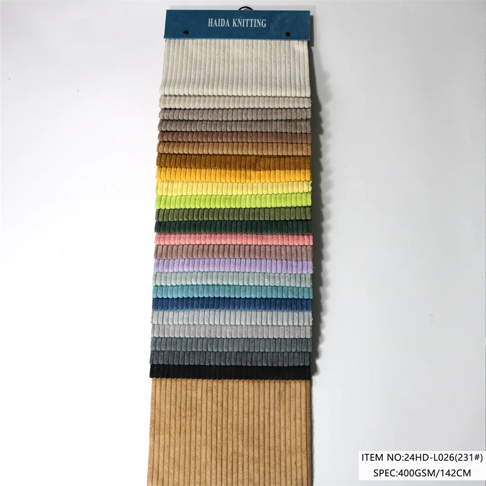 China woven sofa fabric manufacturer furniture sofa upholstery corduroy linen fabric textiles sofa upholstery fabric