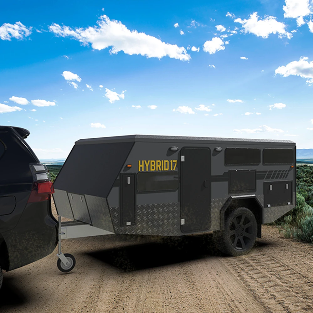 Off Road Hybrid Travel Trailer caravan