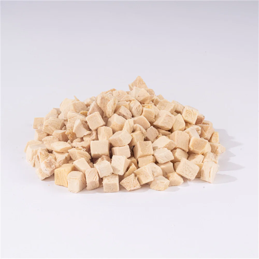 Best Price Chicken Jerky Pet Food Freeze Dried Diced Chicken Cat Treats Dog Treats For Pet Food Distributors