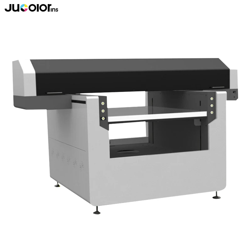  Промышленная УФ-печатная машина Jucolor 9090 Ricoh GH2220/G5i УФ-Принтер A1 с рельефным металлическим стеклом и