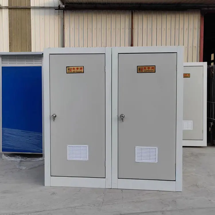 Outdoor toilet prefabricated public shower room convenient portable mobile toilet