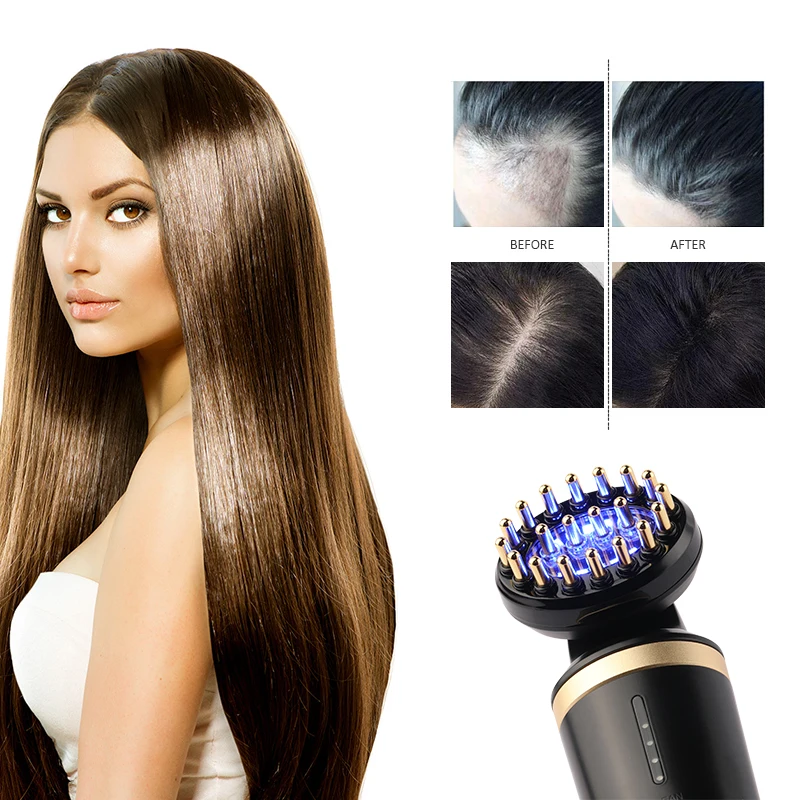 Oem Two Heads Available Japan Korea Brand Supplier Laser Rf Led Ep Anti Hair Loss Plasma Laser Hair Growth Device