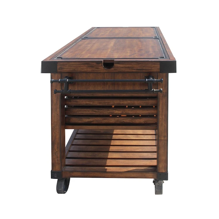 Modern Luxury Space Saving Furniture Home Wood Kitchen Islands & Carts Home Kitchen Cart