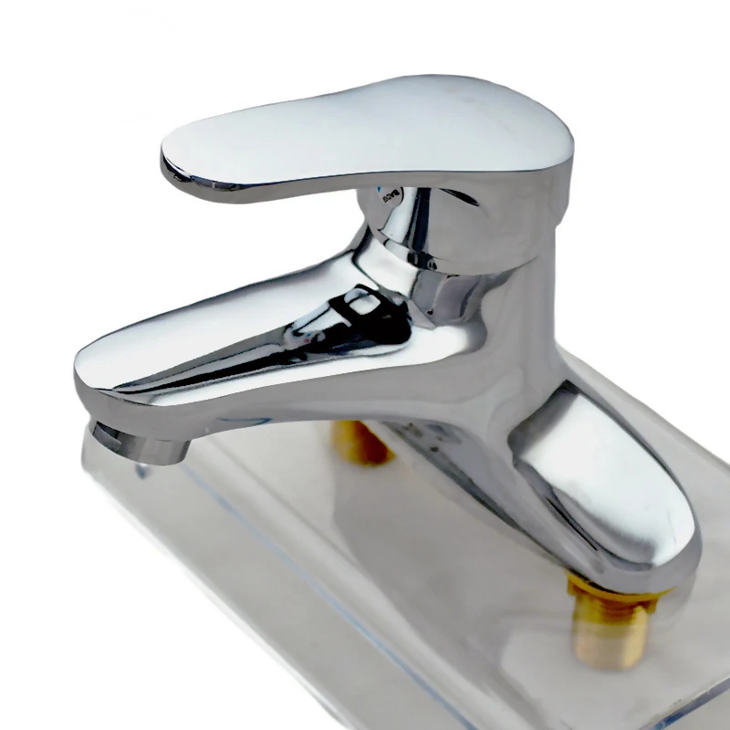 Modern Bathroom Water Tap Faucet Bathroom Hot Cold Water Mixer Avatar Contemporary Ceramic Polished Small Oil Tank Tap Inox