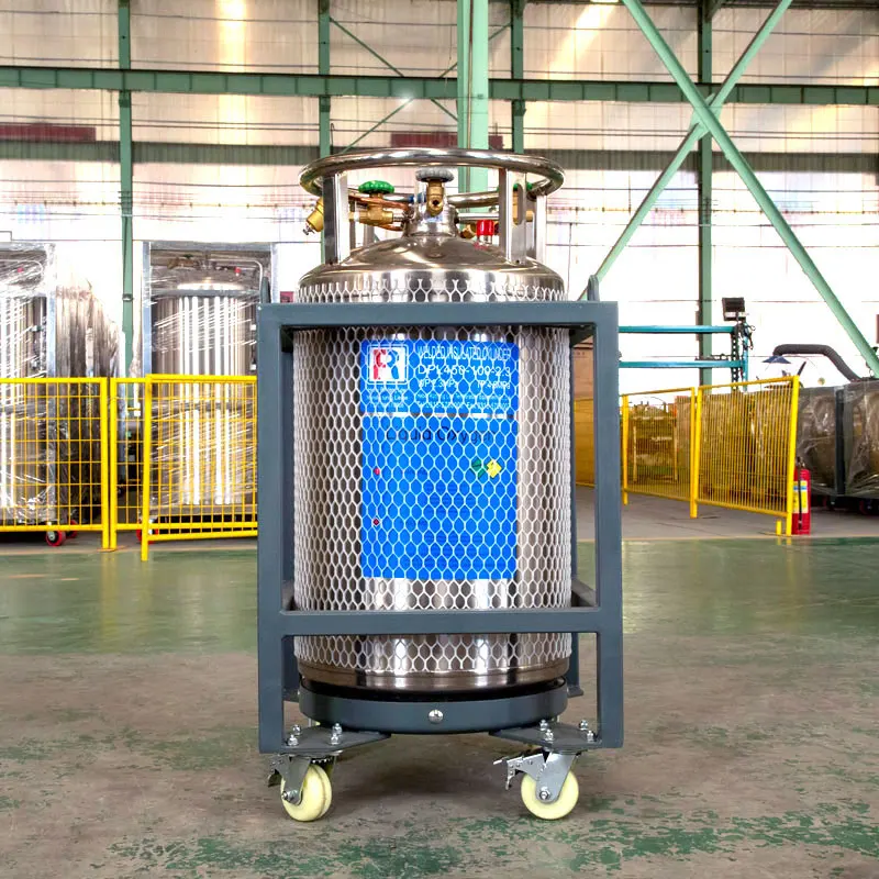 Runfeng High Grade 2.0MPa Stainless Steel Dewar Cylinder For Liquid Co2 Cylinder