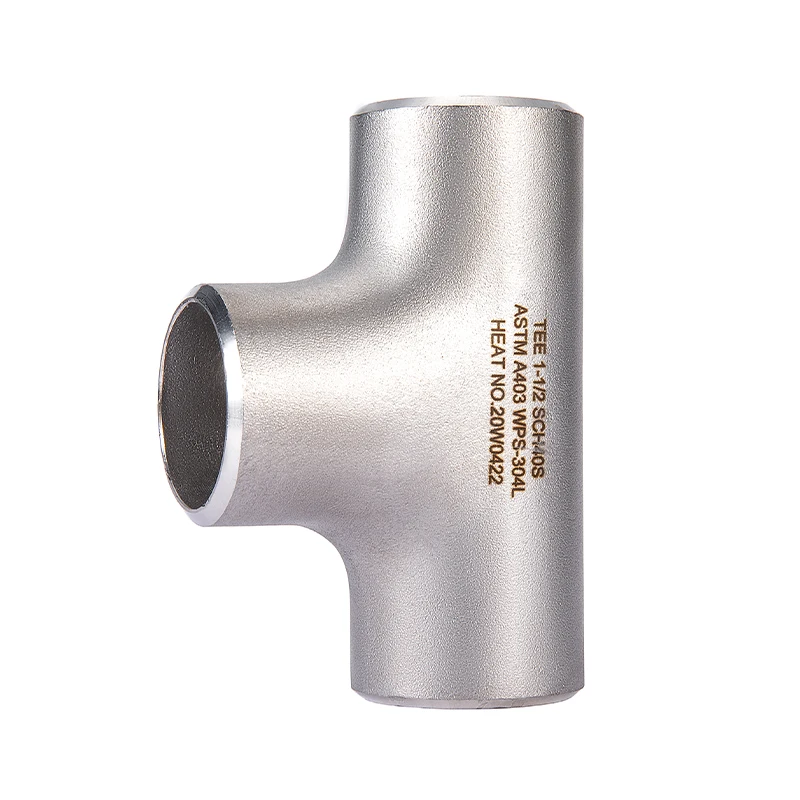Stainless steel 304 316 furniture premium fitting tube equalizing tee stainless steel connectors