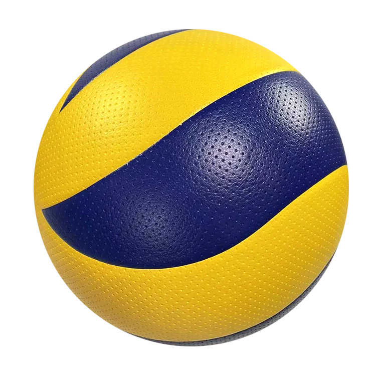 High Quality Soft Touch Rubber Beach Volleyball Official Standard Size 5 Machine Stitched Volleyball Ball For Play