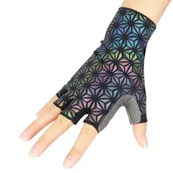 Wholesale bicycle accessories mountain bike riding gloves bicycle gloves anti-silp half bike gloves