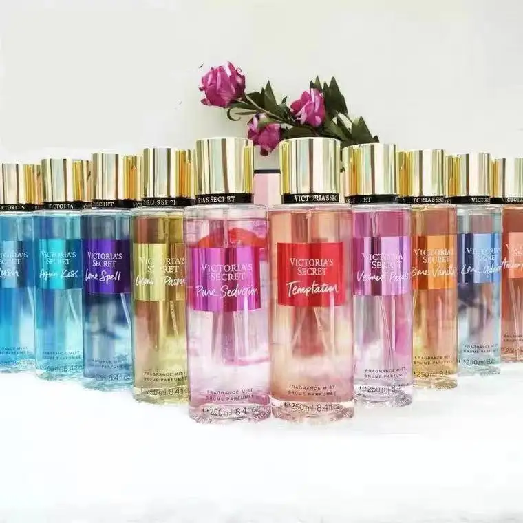 Wholesale High Quality 250ml Perfume Body Mist With Barcode For Women