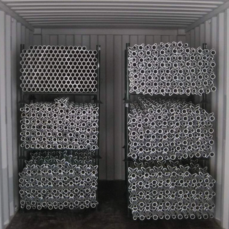 New Arrival Kwikstage Scaffolding Designs Industrial Style for Building Construction Steel Aluminium Ladder Galvanized Finish