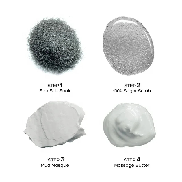 Strong Aroma Luxury 6 in 1 Pedi Box Foot Spa Salt Scrub Mask Lotion Manicure Pedicure Kit for Salon