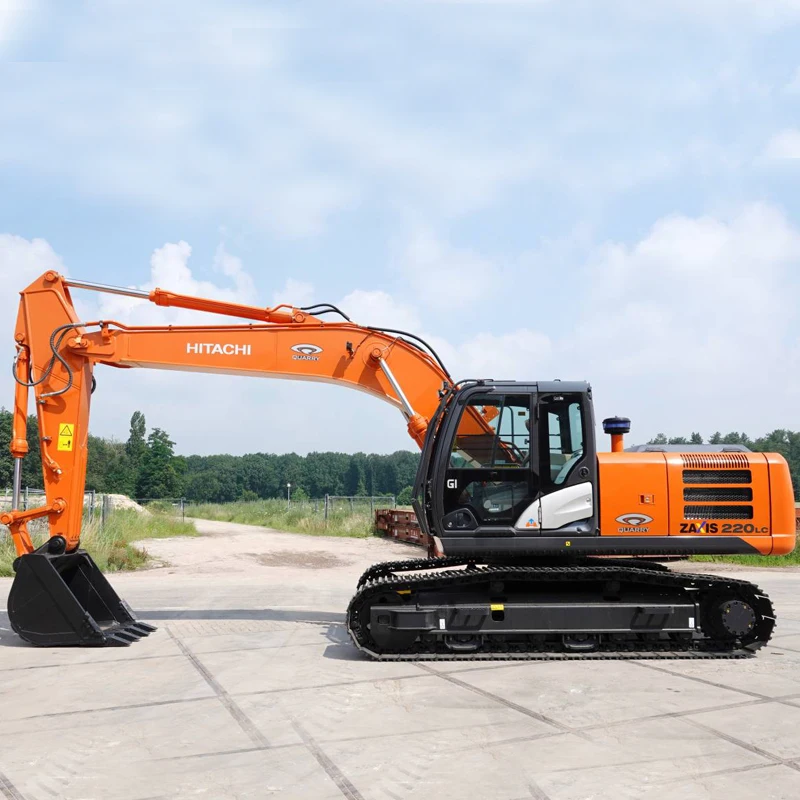 Б/у небольшие рабочие часы высокое качество ZAXIS 220lc б/у экскаватор для бренда hitachi