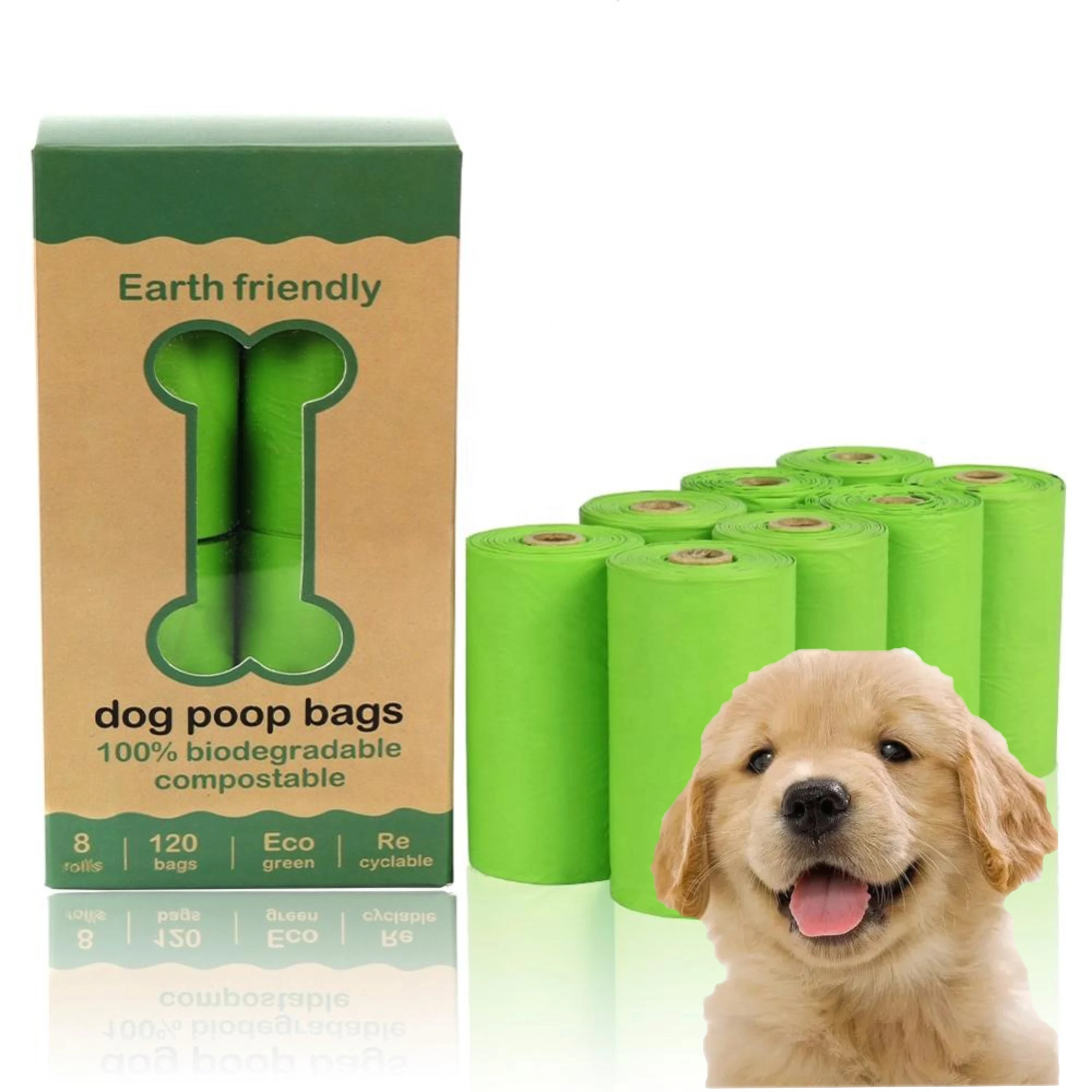 carrier portable compostable outdoor dog waste pouch pet poop bags with holder