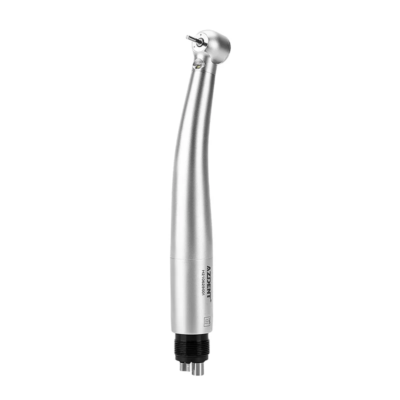 AZDENT Three Water Spray High Speed Dental LED Air Turbine Handpiece with E Generator