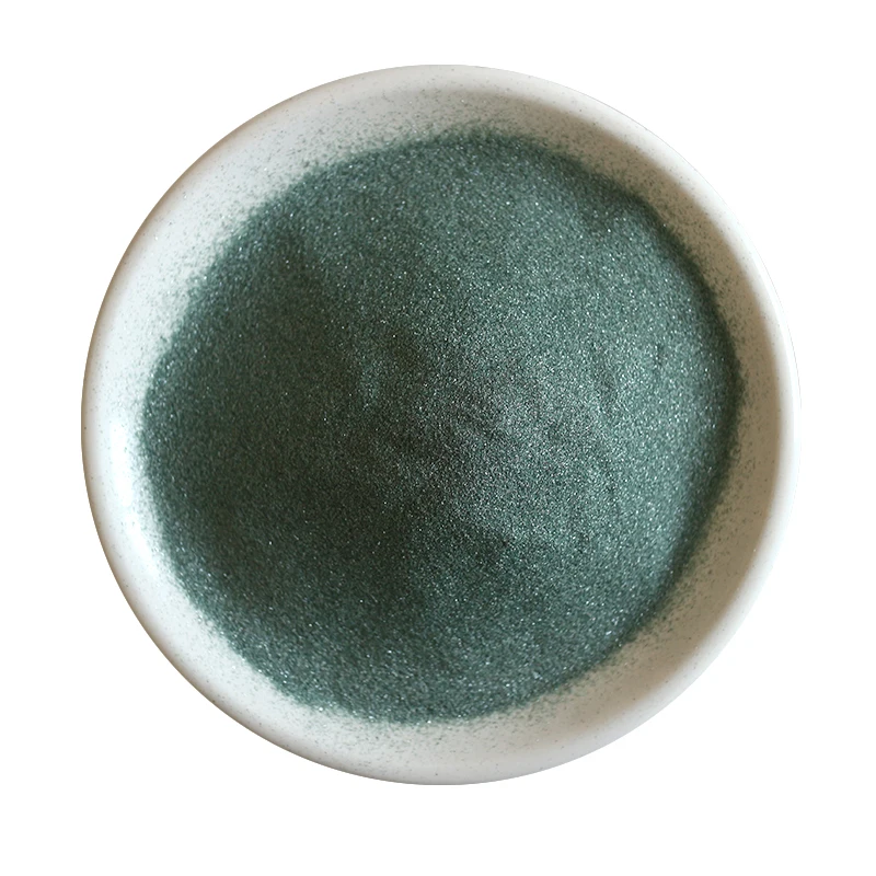 High quality 98% sic black emery / carborundum / silicon carbide granule / grain / grit mesh powder