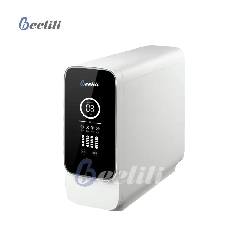 Beelili  4 stages FilterPP: 3013-RO 600GPD  UDF CTO Filter under sink water filter machine for home