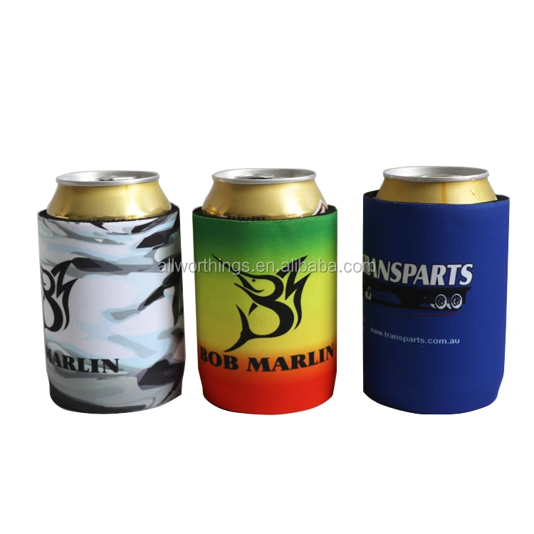 Neoprene Tube 375ML Beer Can Cooler Neoprene Stubby Holder