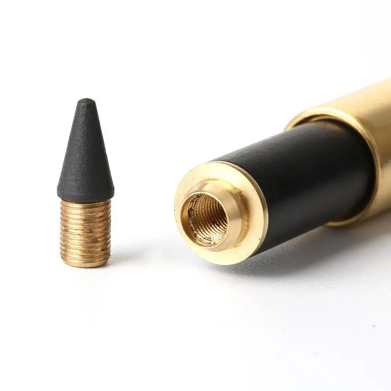 Eco Friendly Sketching Gift double Eternal nibs Pencil For Drawing HB Wooden Pencil