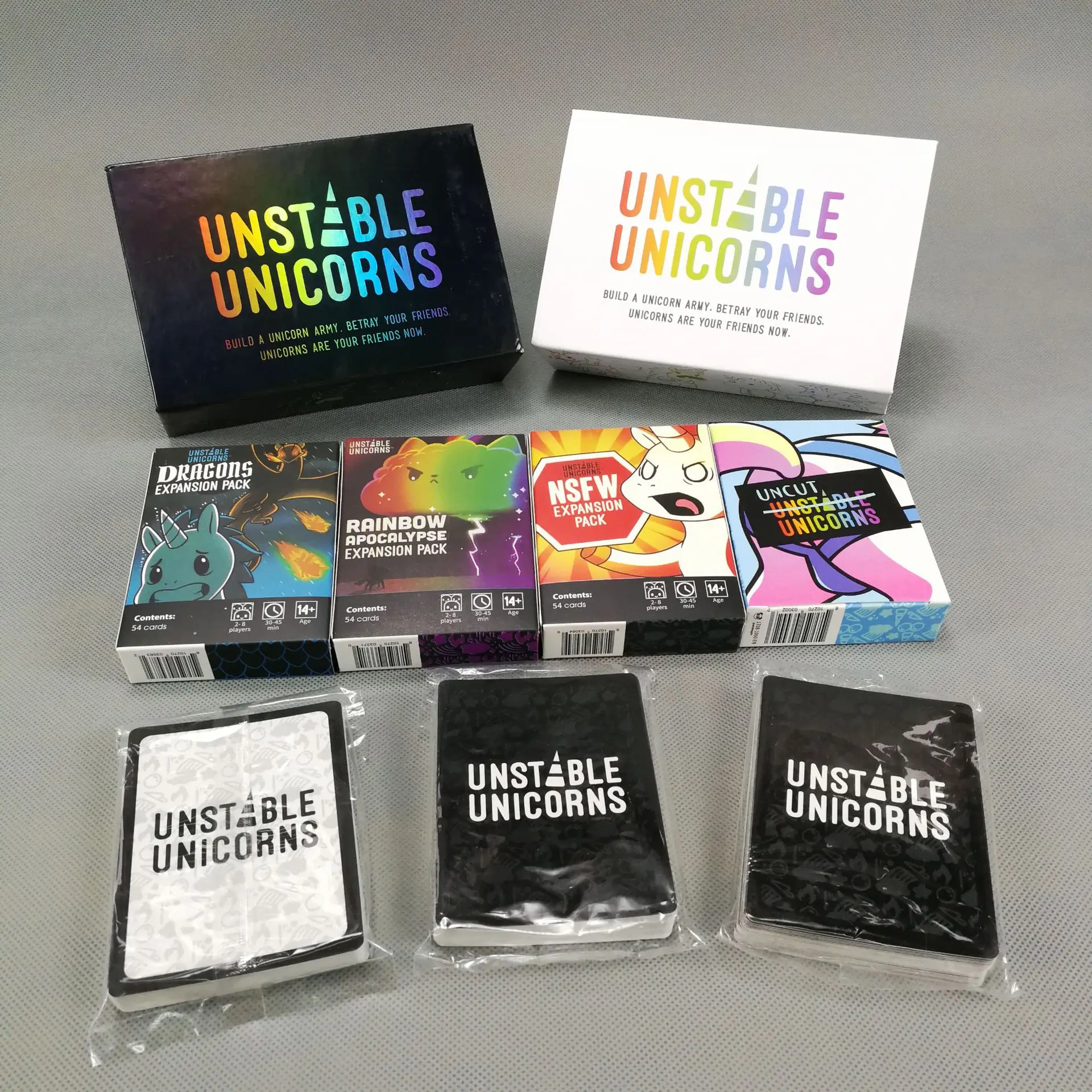 Hot sale unstable unicorns board game playing card