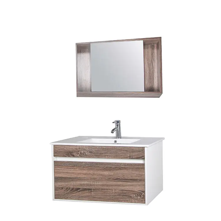 Ready Made Melamine MDF Under Basin Bathroom Cabinet with Storage Mirror Bathroom Storage Cabinet