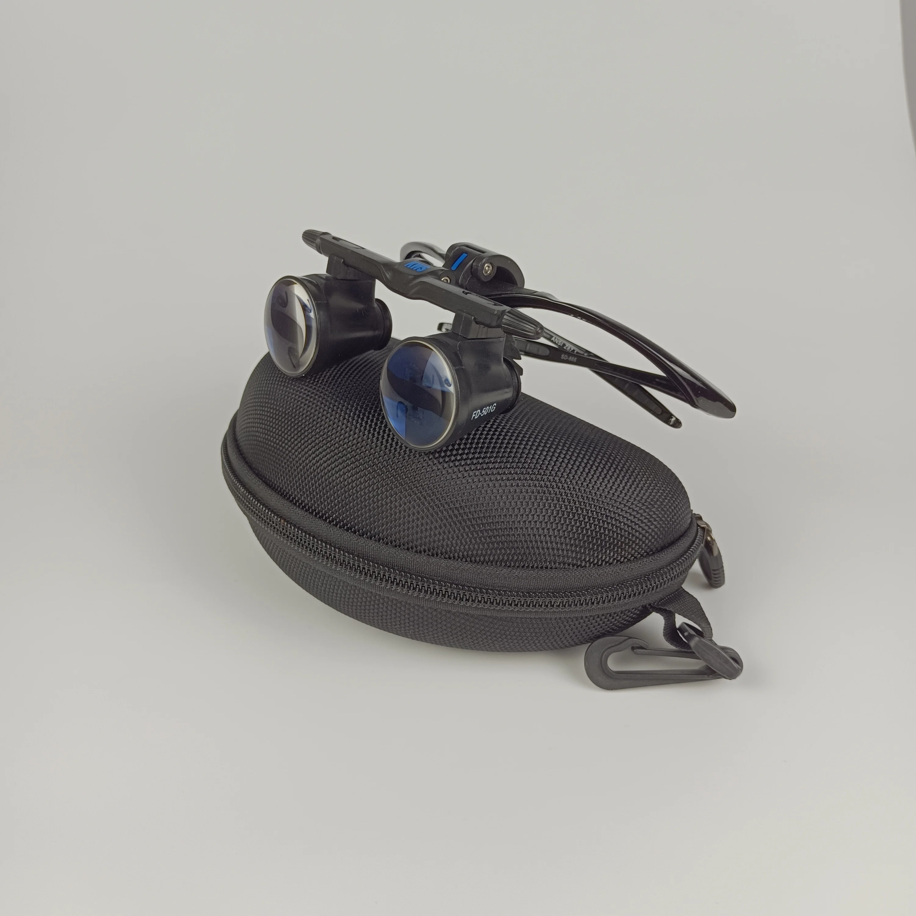 Portable 2.5X 3.5X Dental Surgical Binocular Loupe Magnifier With Medical Grade