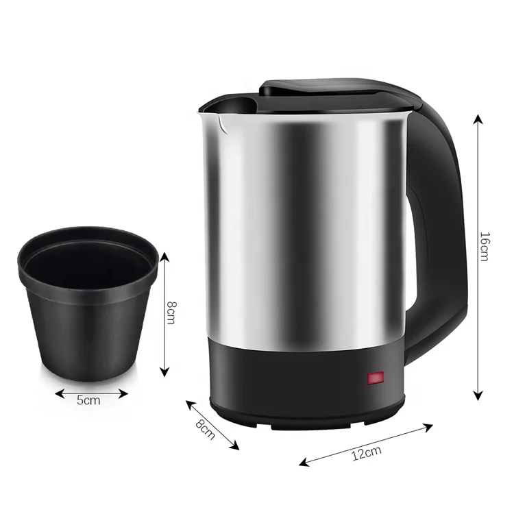 water teapot electric kettle/ 0.5L stainless steel kettles/ india mini kettle home appliance 500ML stainless steel kettle