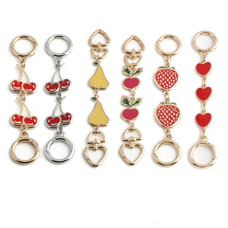 Purse Strap Extender Purse Chain Bag Exquisite Charms Purse Straps Replacement Chain for Handbags Shoulder Bag