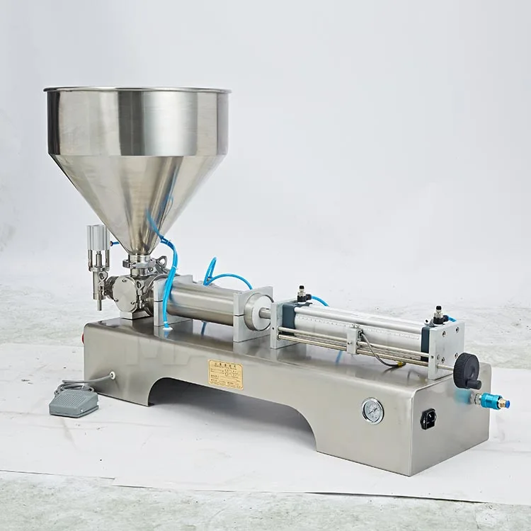 Small semi-automaticCheap Price Semi-automatic Cosmetic Cream Lotion face cream shampoo Filling Machine