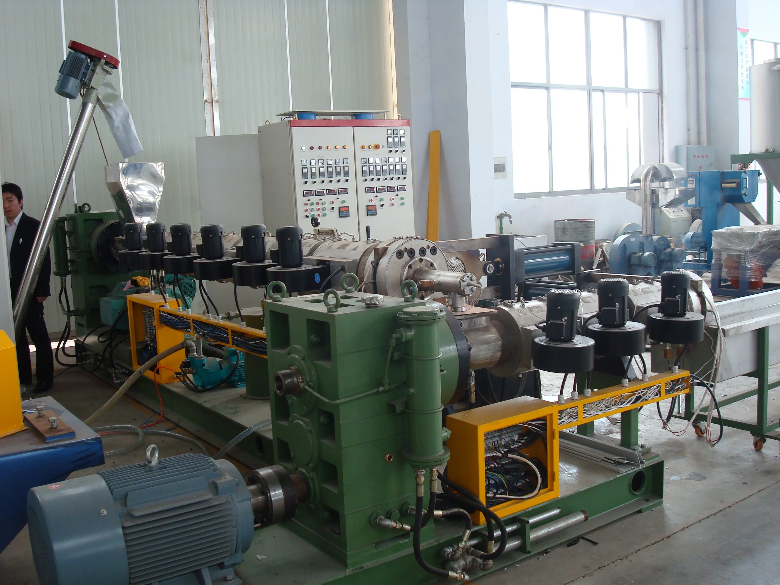 plastic extruder machines granules pelleting mach making machine granulation plastic for sale