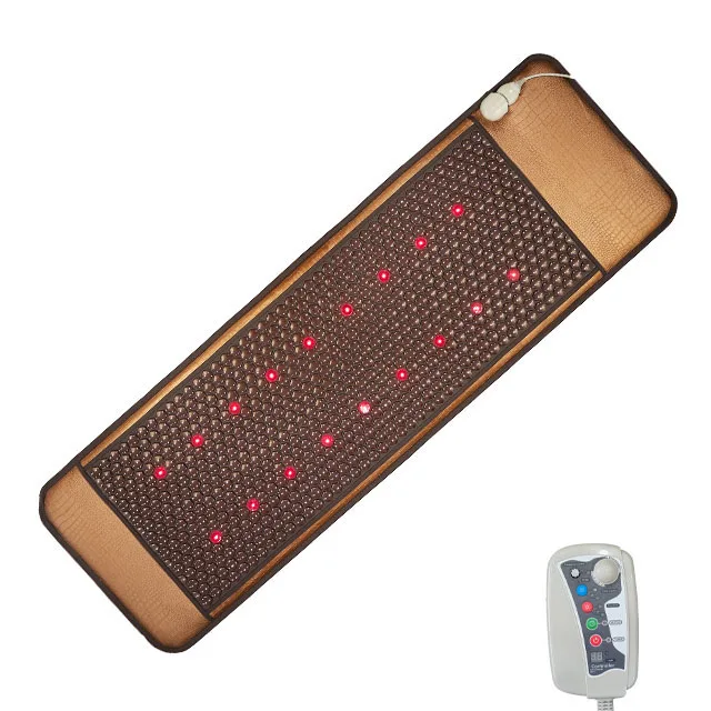 Tourmaline photon therapy heating mattresses far infrared health massage pemf Physiotherapy mat wholesale