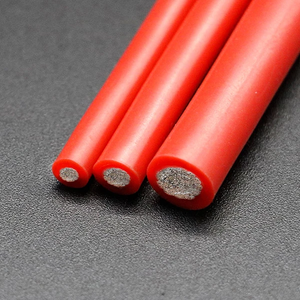 High Voltage Flexible 2 4 5 6 7 8 9 10 11 12 13 Silicone Rubber Coated Copper Wire RC Battery Cable Silicone Electric Wire Cable