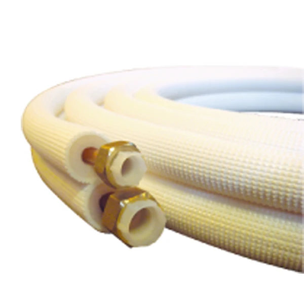 1/4 5/8 двойной расклешенный набор линий hvac Изолированная труба переменного тока кондиционер медь