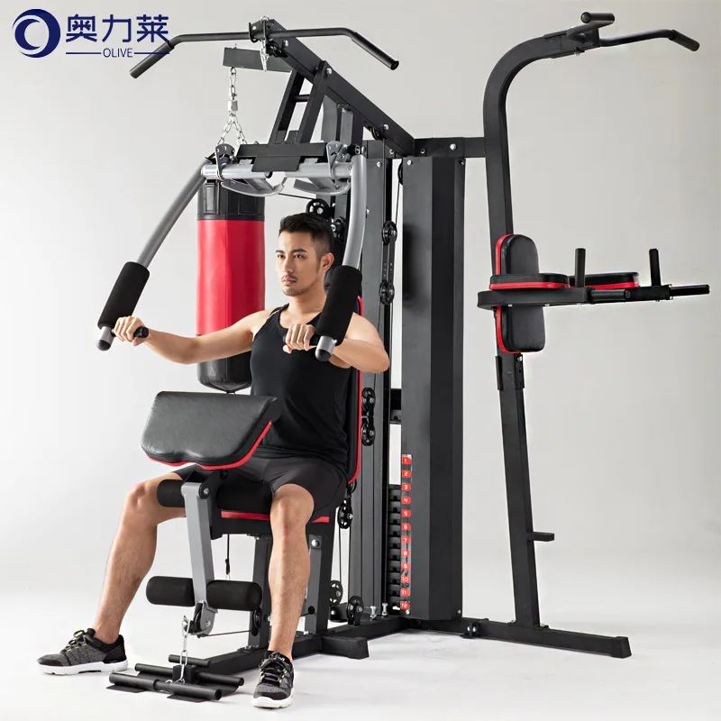 
2021 updated body exercise multi station home gym 3 station multi gym fitness machine equipment 