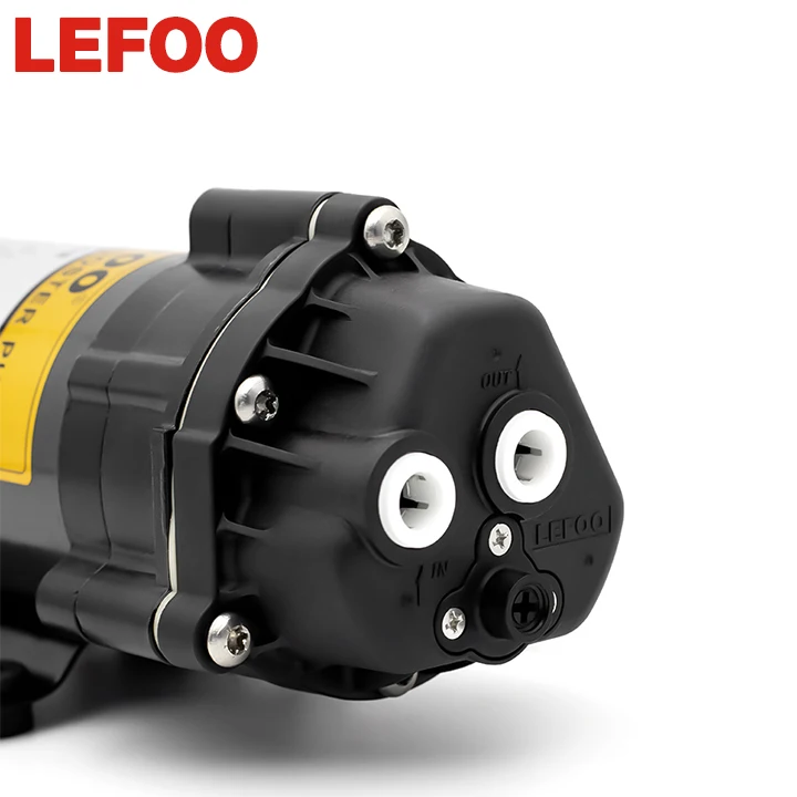 LEFOO 24V DC 50 GPD CE NSF Certified RO Diaphragm Water Booster Pump