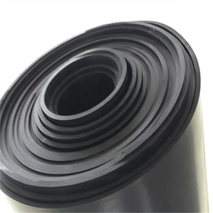 Professional&High Quality Black Elastic Wearing Resistance Vulcanized Rubber Sheet for Industrial Use