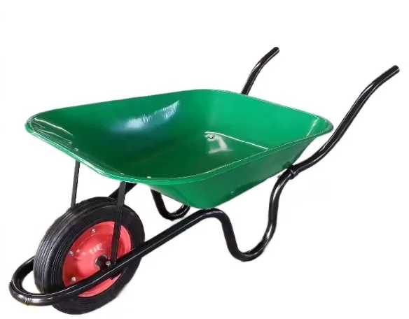 Outdoor Garden  100kg Wheelbarrow High Quality green wheel barrow