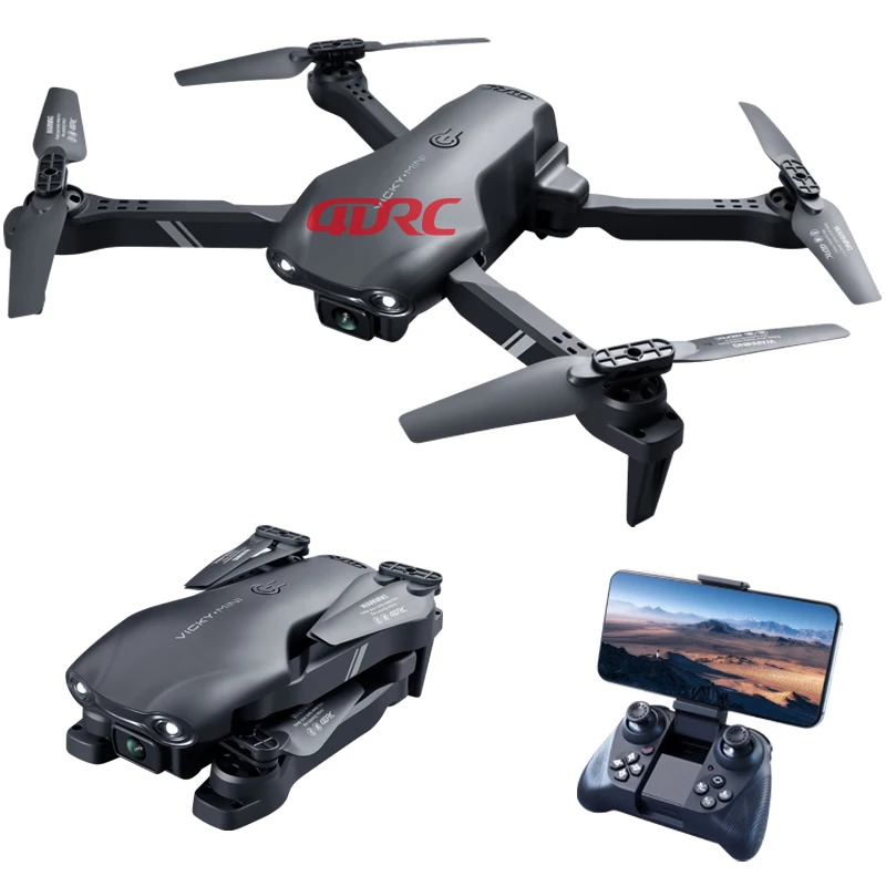 4DRC 4D-V13 мини Радиоуправляемый Дрон 4K двойная камера WiFi FPV складной Квадрокоптер в режиме реального времени передача вертолет игрушки