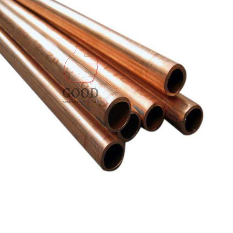 Powerful Manufacturers Supply Copper Pipe Temper Package Material C10200, C11000, C12000, C12200 Cooper Shape Tube Bright