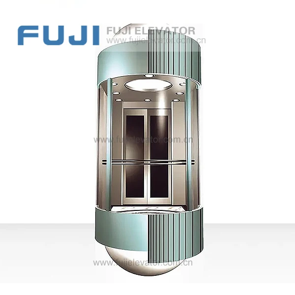 FUJI Glass Elevator  Residential Cheap Passenger Elevator Lift Small Dumbwaiter Home Lift For Sale