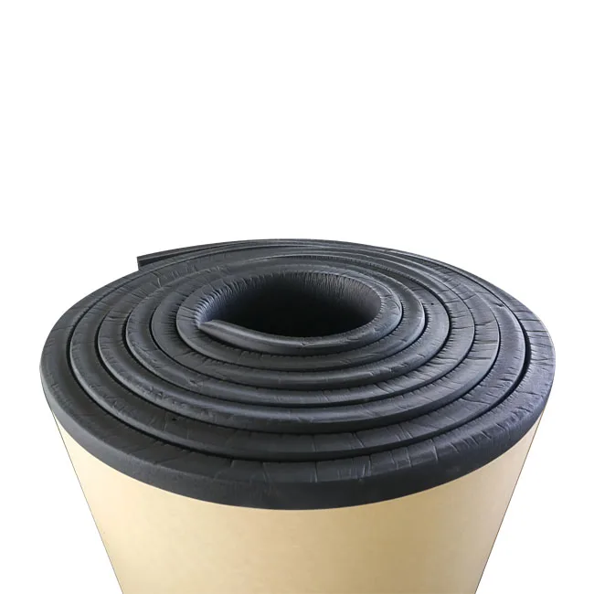 Heat release coefficient insulation neoprene rubber sheet for air duct with weather proof, flame resistance, oil resistance