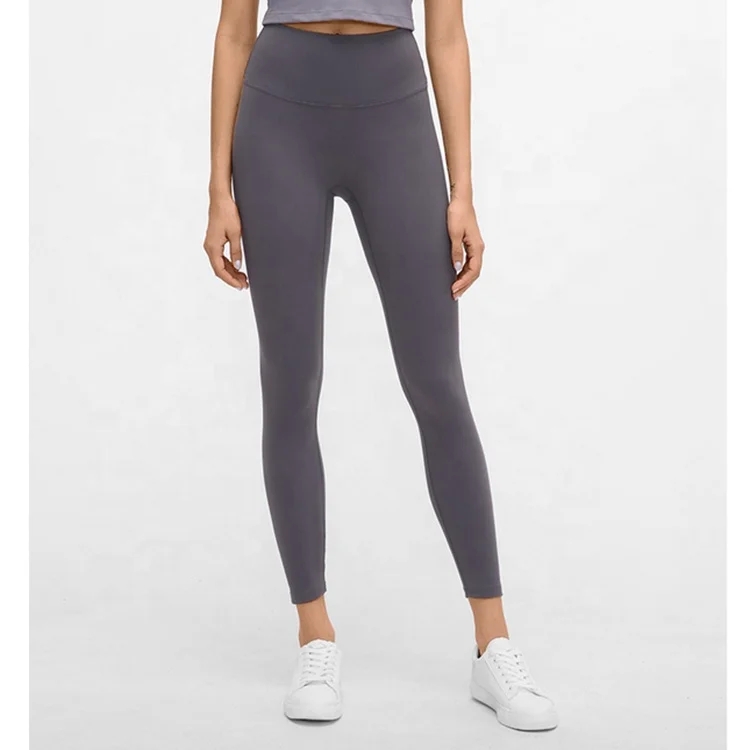 Lulu yoga leggings tights naked high waist sports pants 36 colors available fitness high waist leggings