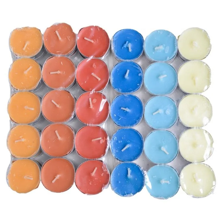 Crystal Candle Quality Pressed 4 Hourstealight Home Decoration Tealight Candle Tea Light pressed