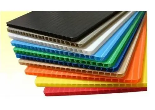 PP corrugated plastic box polypropylene hollow plastic sheet crates corrugated storage box